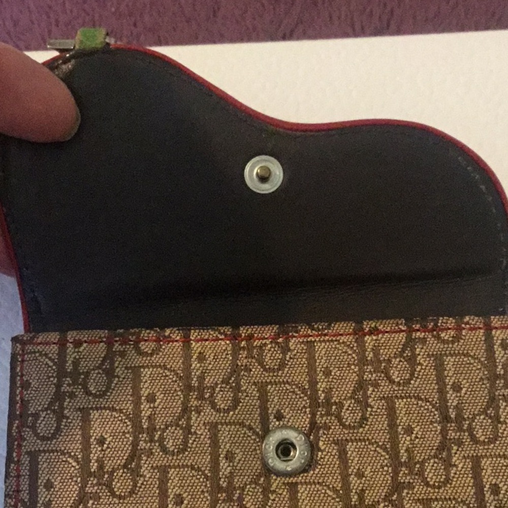 Vintage Authentic Dior Traitor Roster Saddle Flap  Jacquard Bifold Wallet - Picture 10 of 16